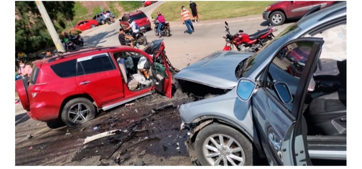Accidentes de transito muertos Honduras