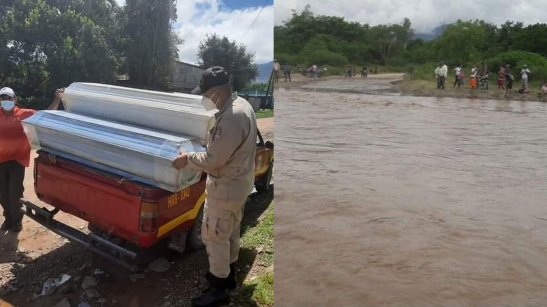 ahogadas en río de Yoro