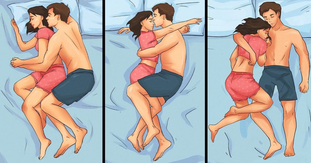 Posiciones para dormir en pareja