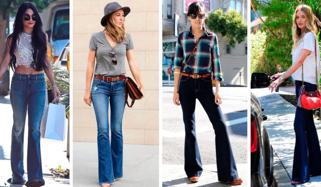 Zapatos no usar pantalones acampanados