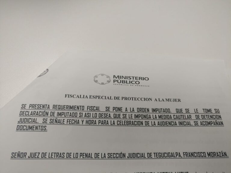 Auto formal procesamiento alcalde de Ojojona