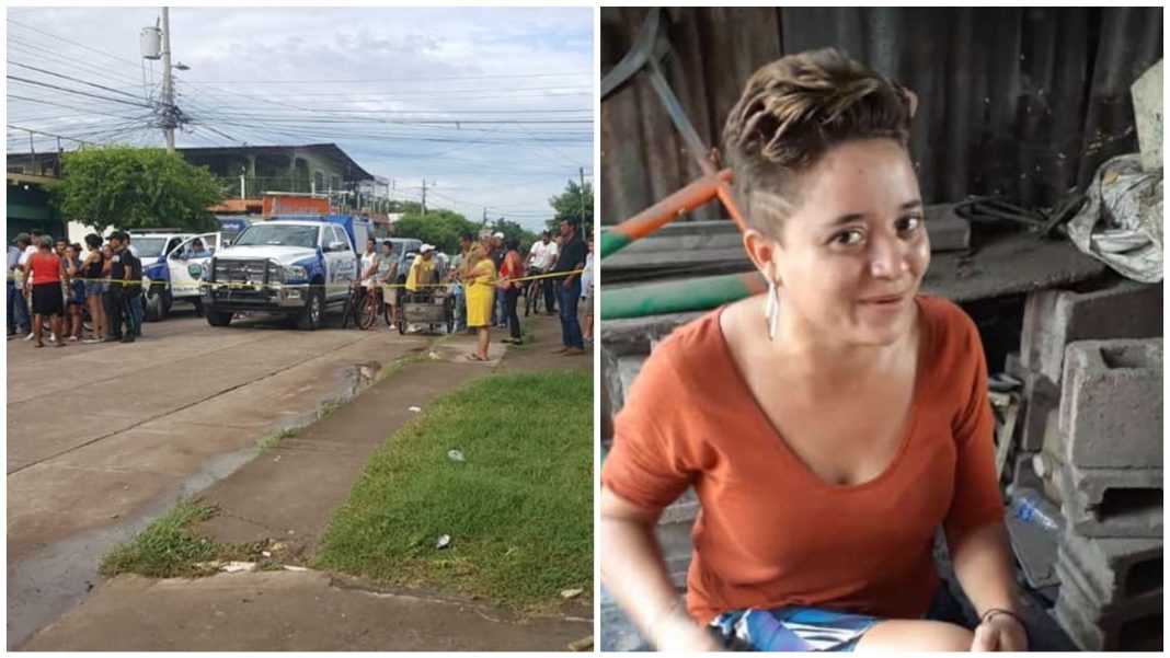 Mujer muerta en Choluteca