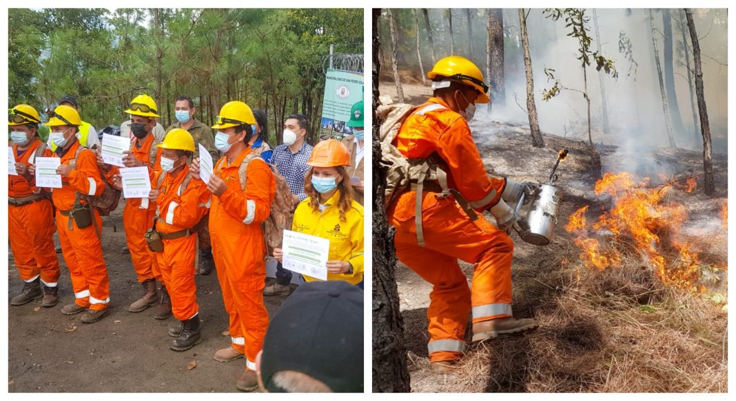 Certificado combate de incendios