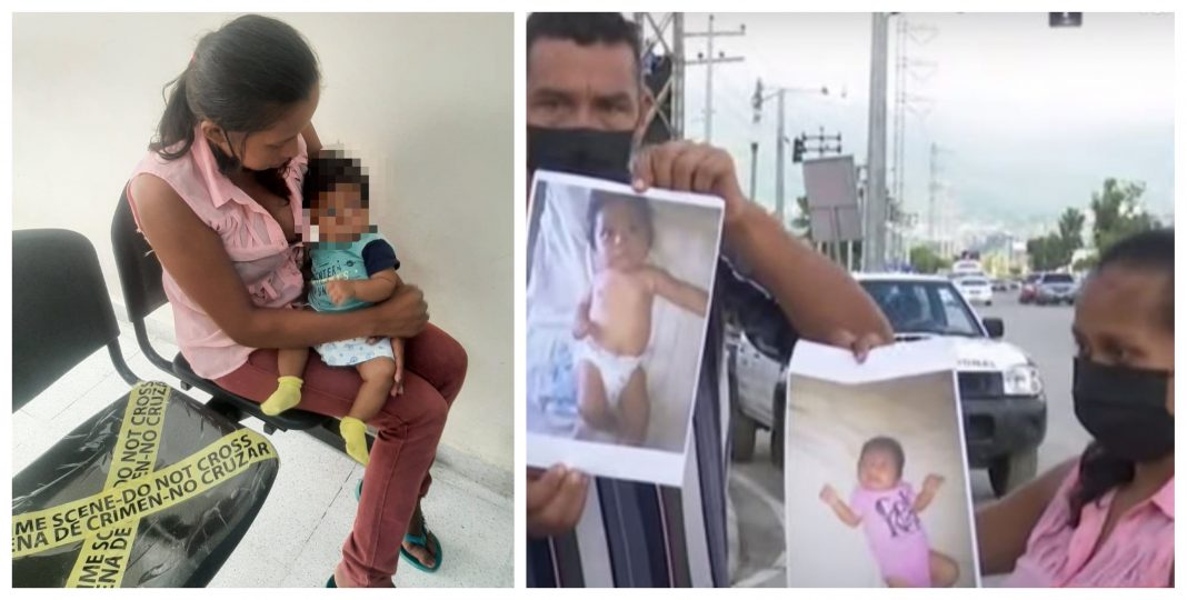 bebé raptada en SPS