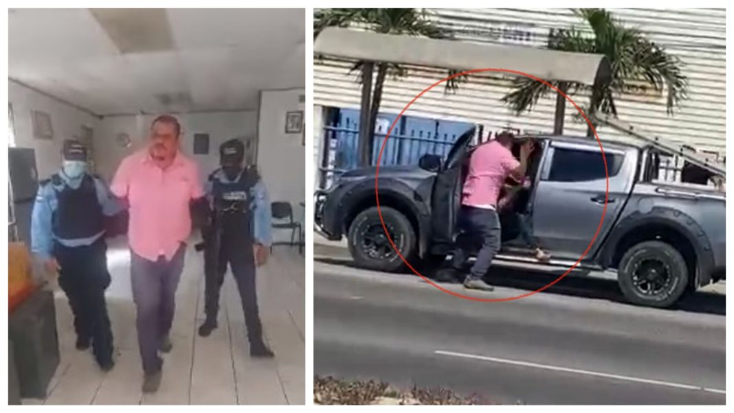 Hombre golpea a mujer en La Sátelite