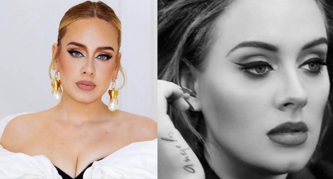 Secreto delineado Adele