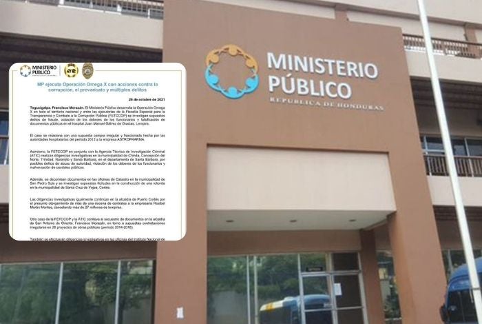 Documento del MP.
