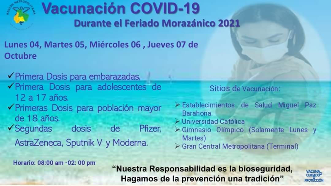 En varios sectores de SPS se realizará la vacunación contra el virus.