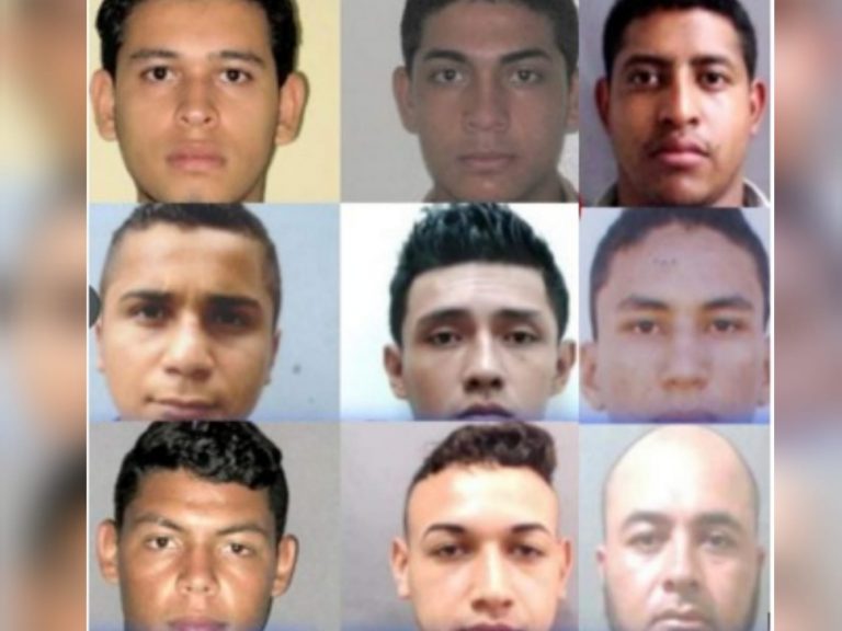 policías capturados en Olancho