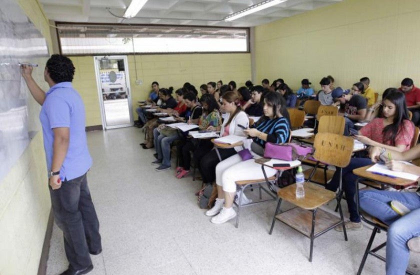 UNAH maestros por hora Humanidades y Arte