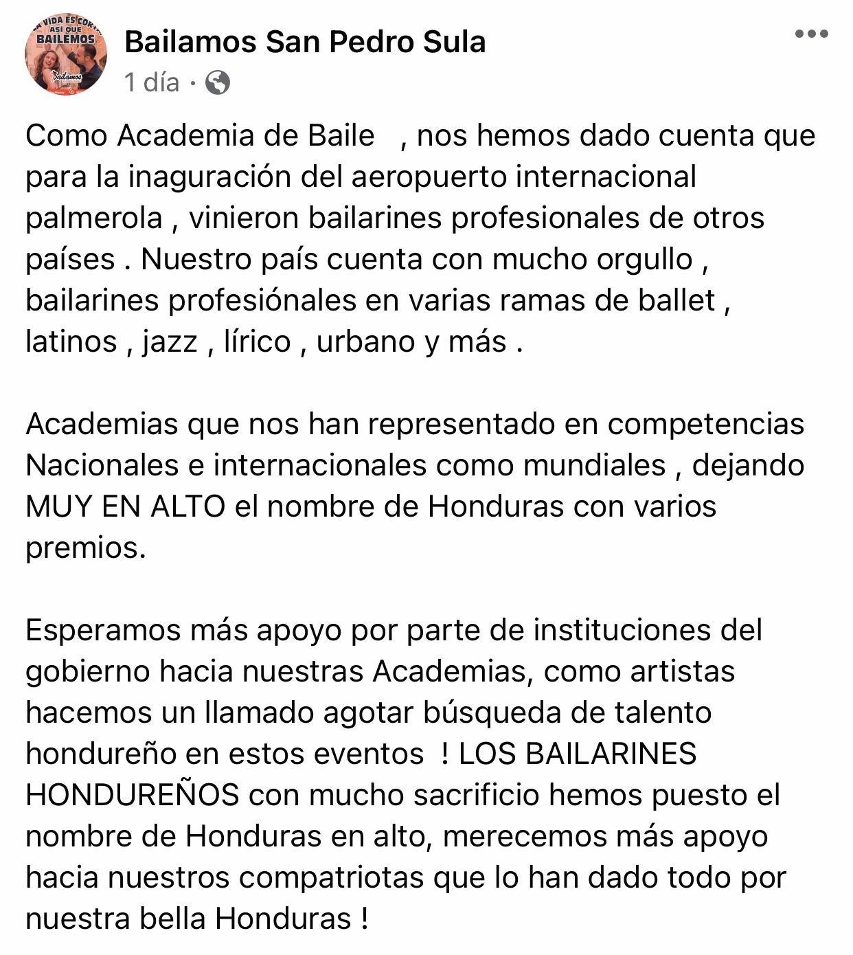 Publicación de la academia