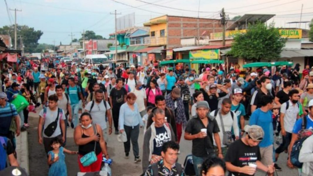 Caravana migrante México