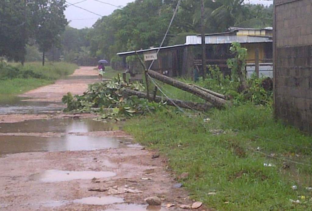 Hasta el sábado lloverá en Honduras