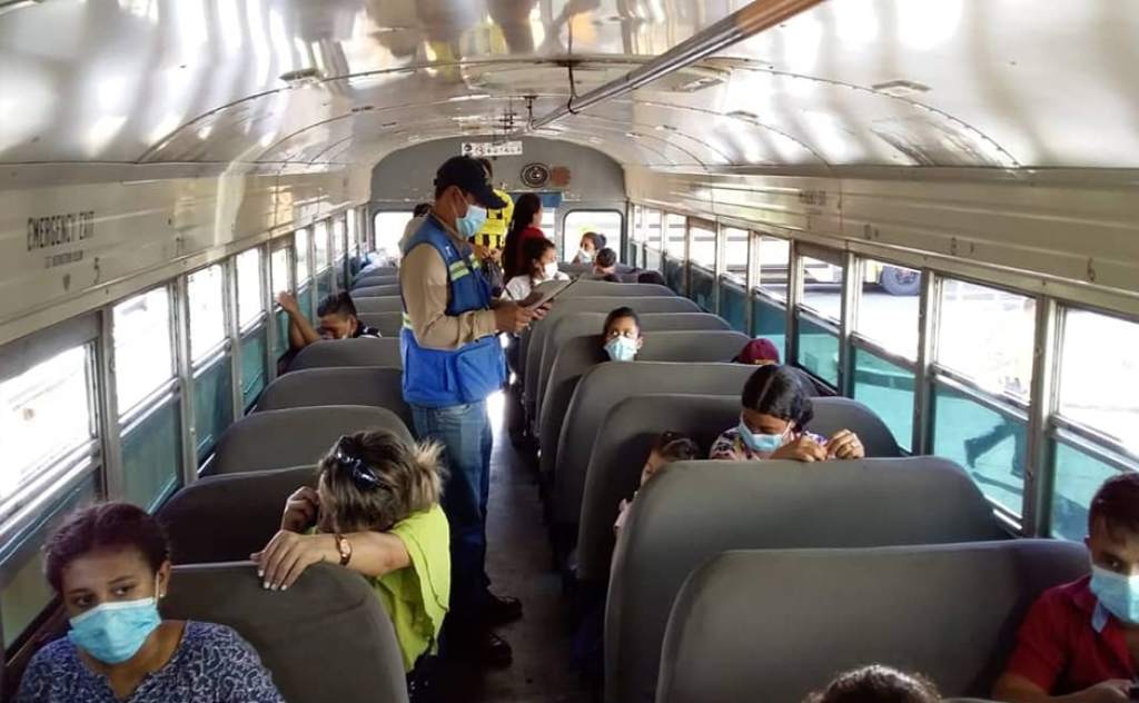 conductores sancionados en Feriado Morazánico