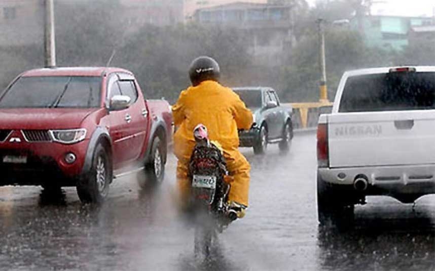 Lluvias en Honduras. 