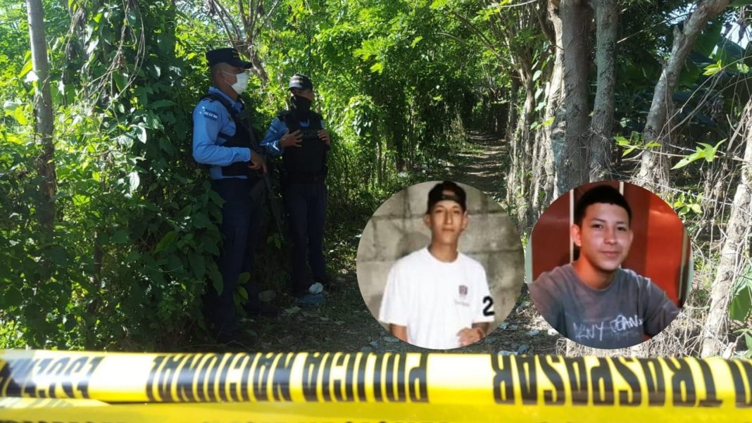 jóvenes ultimados en colonia Sinaí