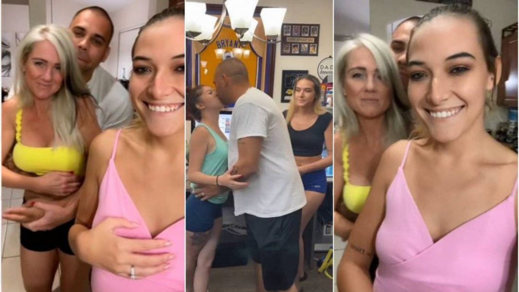 Tiktoker comparte esposo