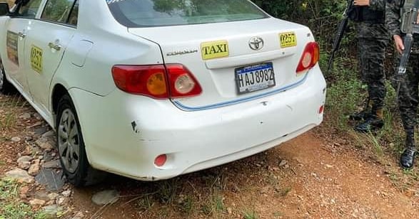 Taxi en el que laboraba.