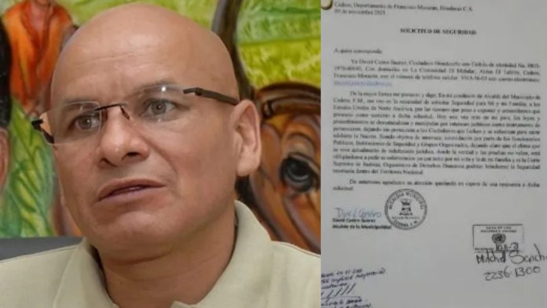 Alcalde de Cedros pide protección a EEUU