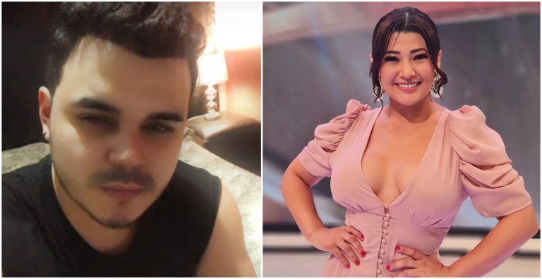 Milagro Flores y su novio