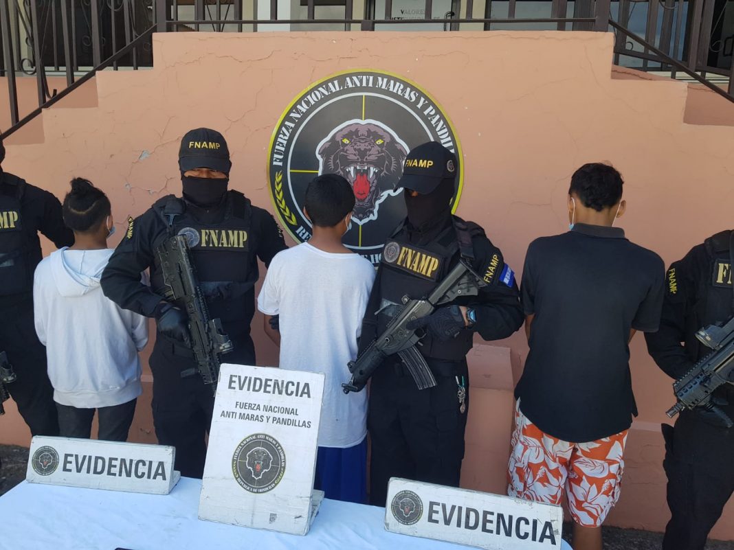 Niños recapturados en TGU