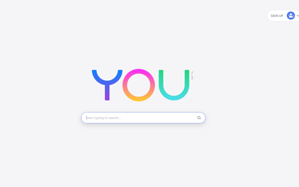 You el nuevo buscador web