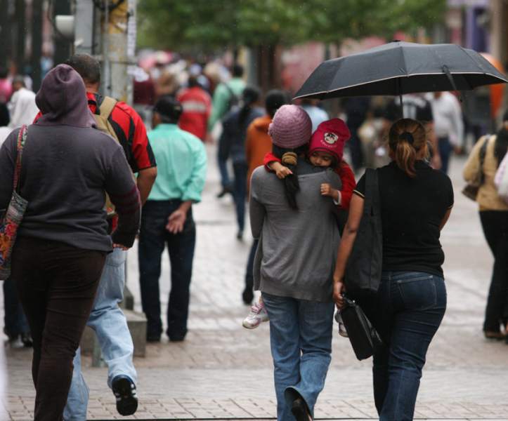 Lluvias y frío