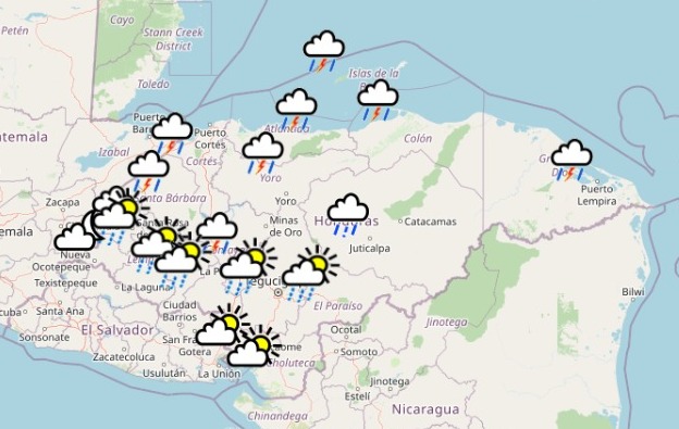 lluvias para este sábado 