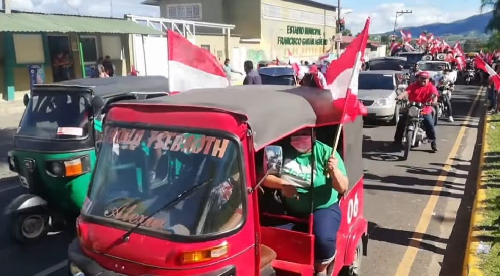 caravana alcalde "Paquito Gaitán"