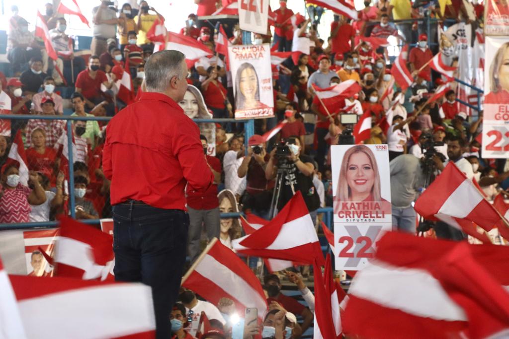CIERRE de campaña Yani en SPS