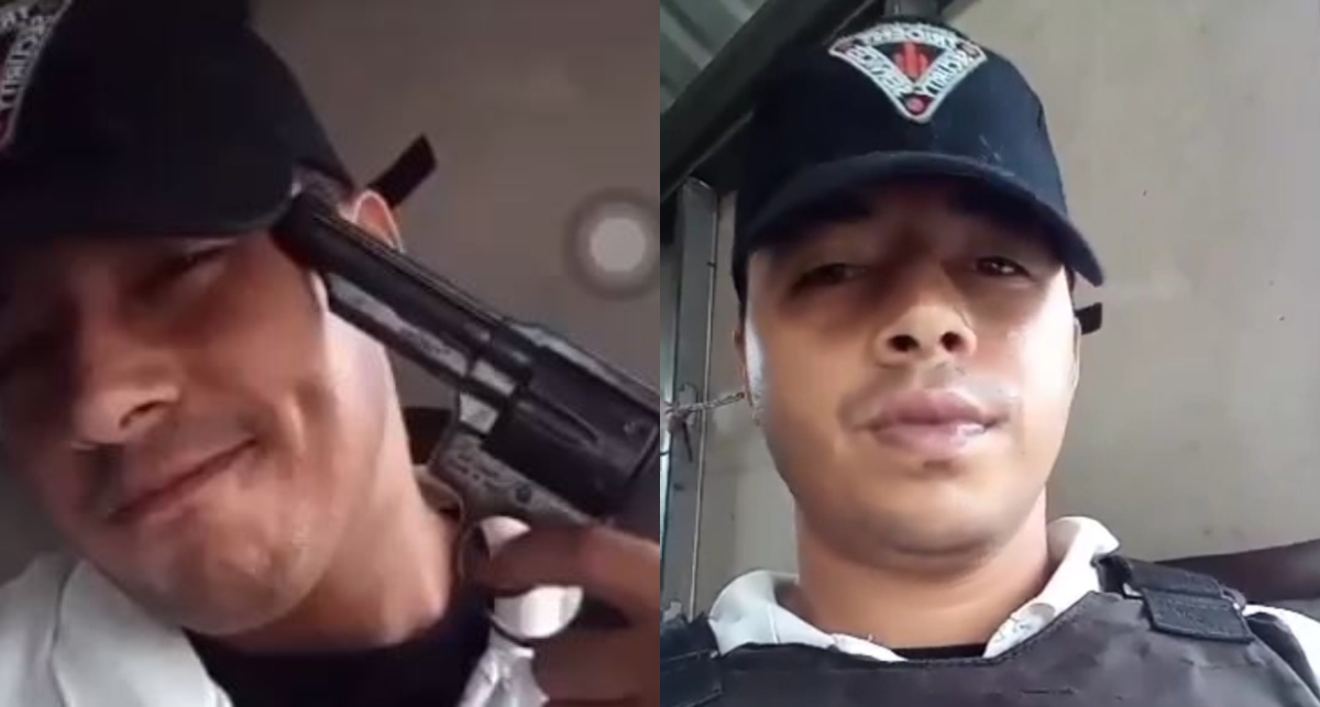 guardia que se disparó