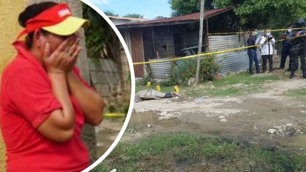 Hombre muerto en la Céleo