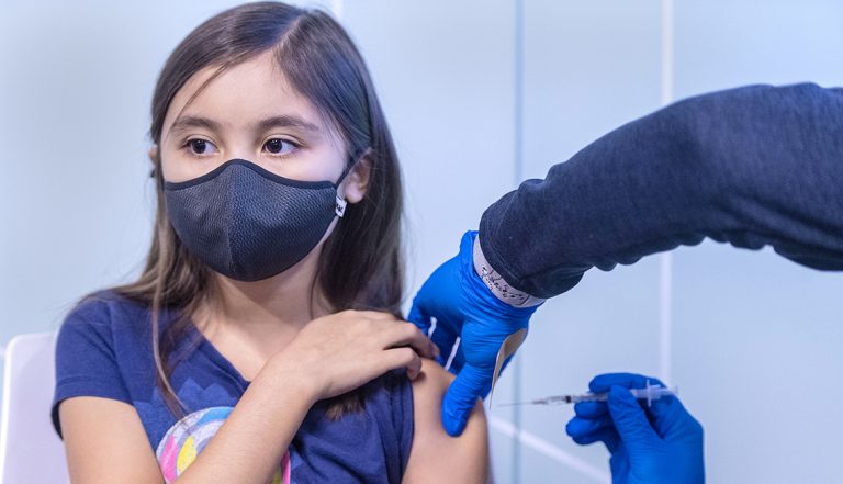 vacuna a niños hondureños