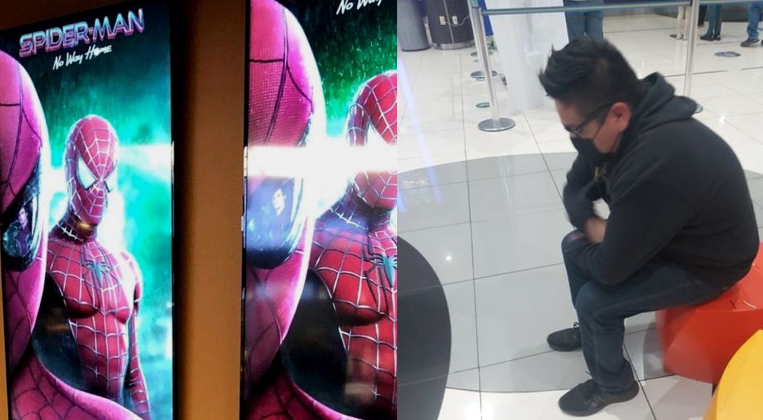 Spiderman roban entrada QR