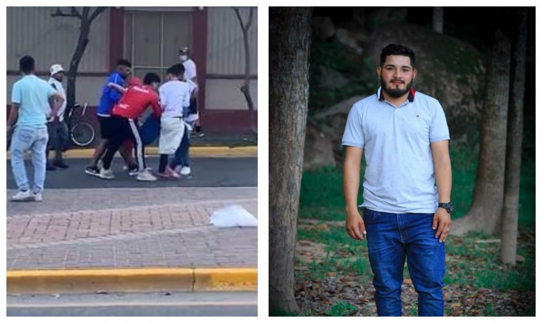 Barristas atacaron a joven