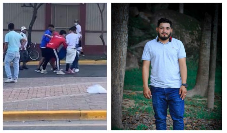 Barristas atacaron a joven
