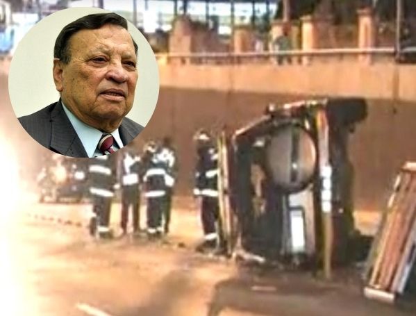 Accidente exmagistrado TSE