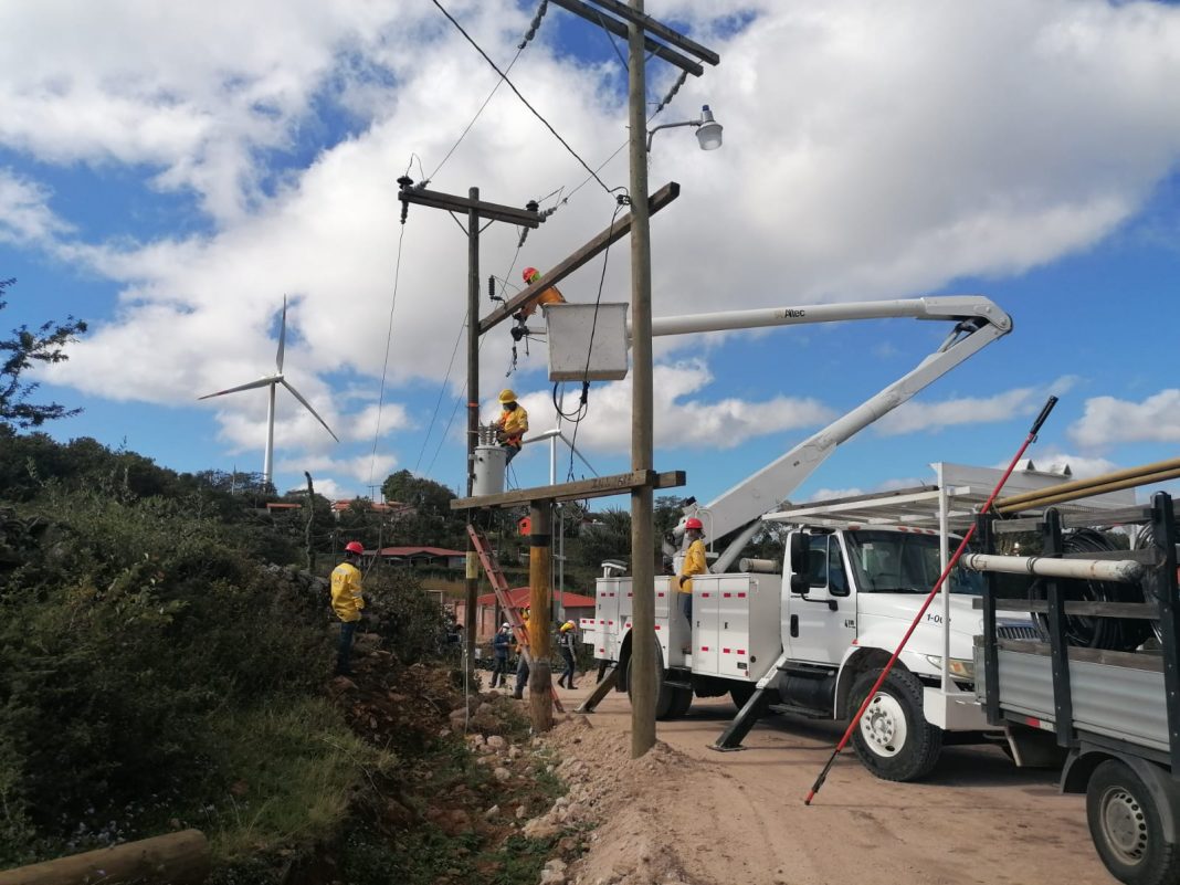 Cortes energía lunes Honduras