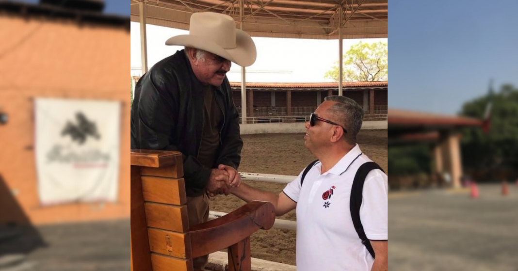 Vicente Fernández y Eduardo Maldonado