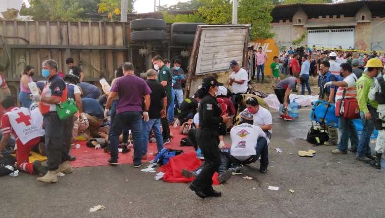 hondureño afectado en México