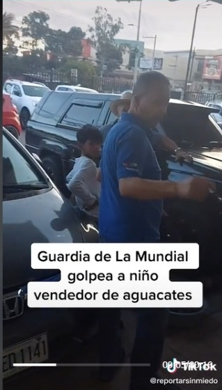 Niño golpeado en la mundial