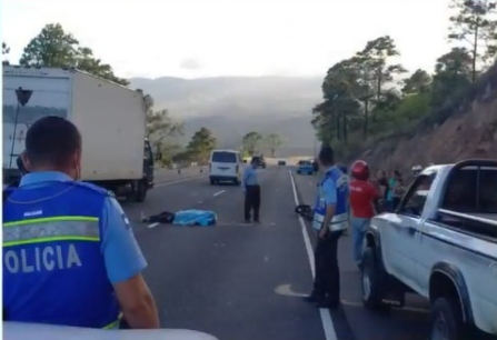 Motociclista muerto en Zambrano