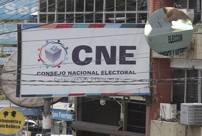 CNE actas escrutinio