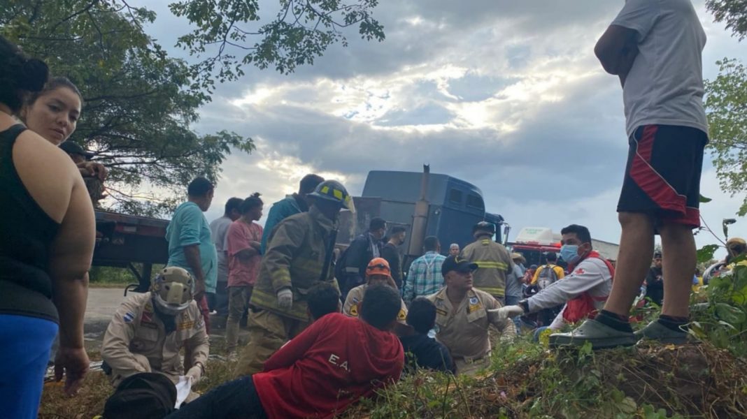 accidente de tránsito en Comayagua