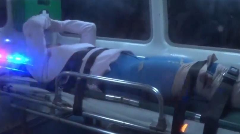 conductor ebrio embiste a pareja en motocicleta