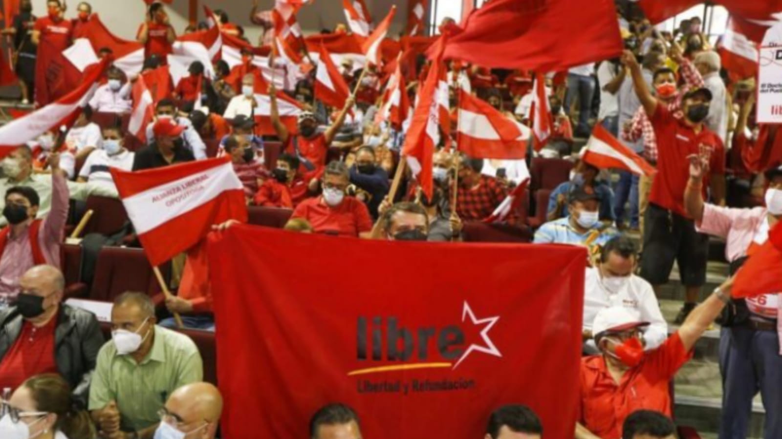 Militantes de LIBRE