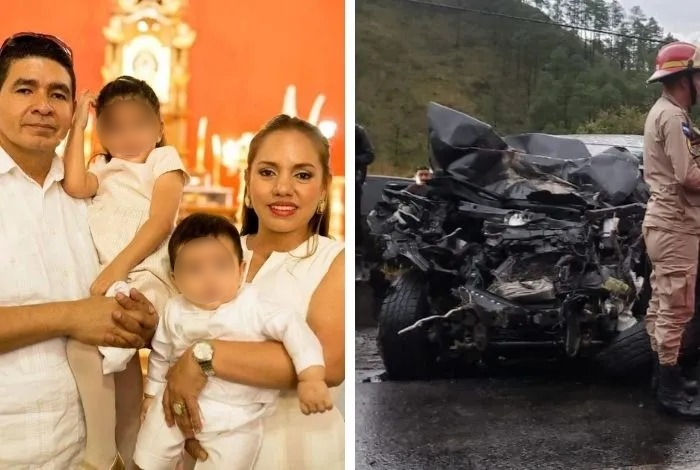 Familia en accidente de Talanga