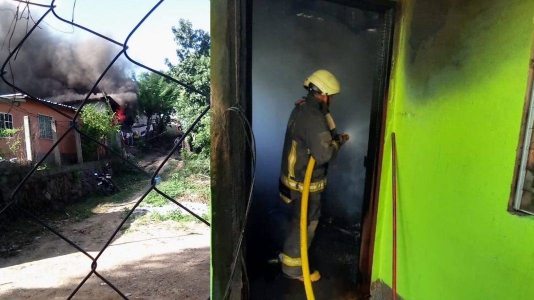 incendio en cuarto de Villanueva