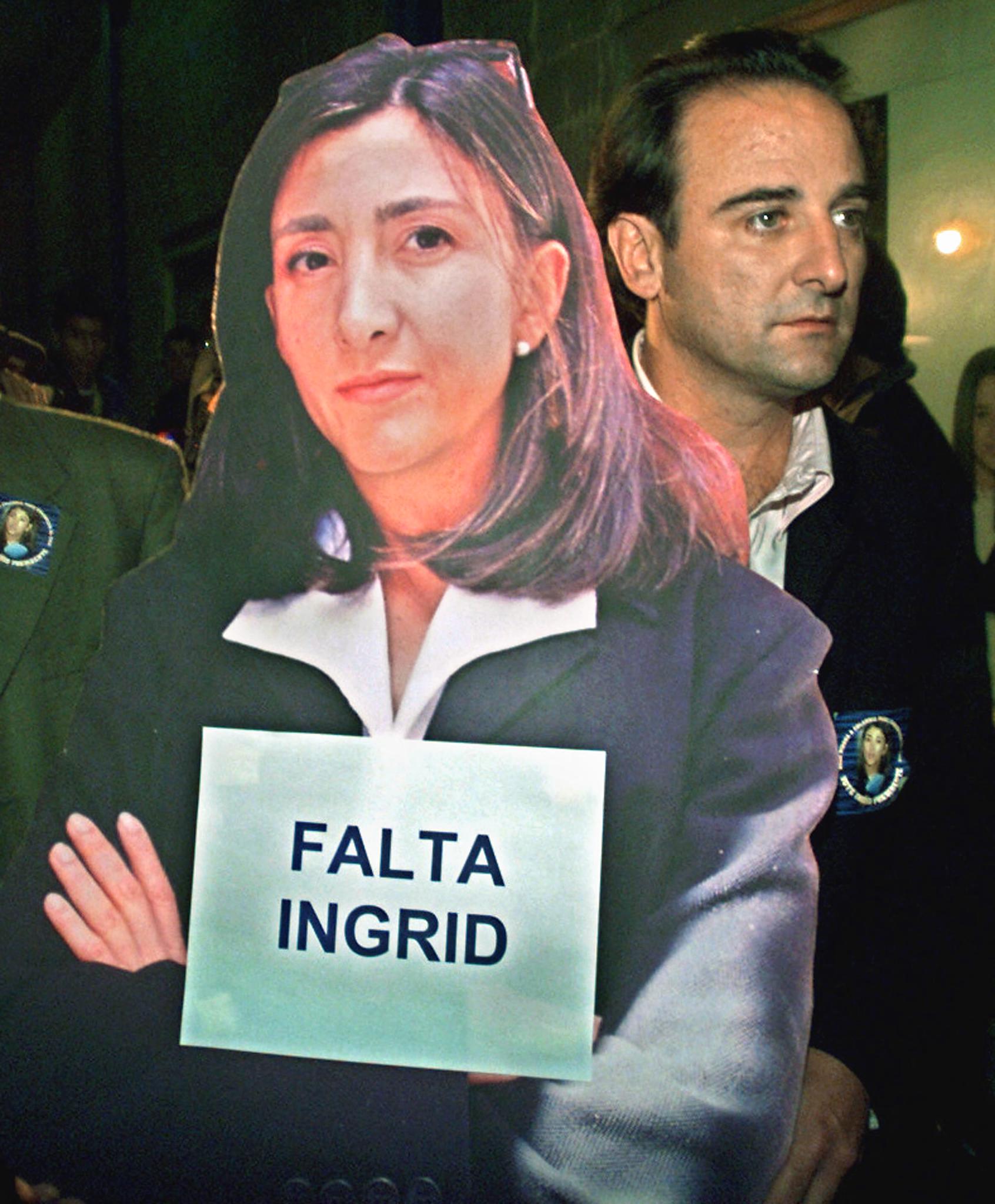 Íngrid Betancourt fue secuestrada el 23 de febrero de 2022 cuando iba a "conversaciones de paz" con las FARC.