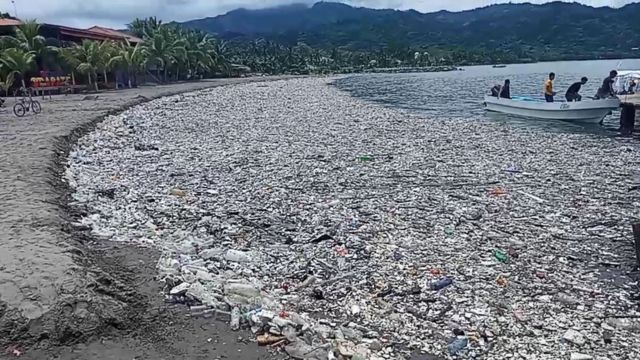 flujo de basura de Guatemala